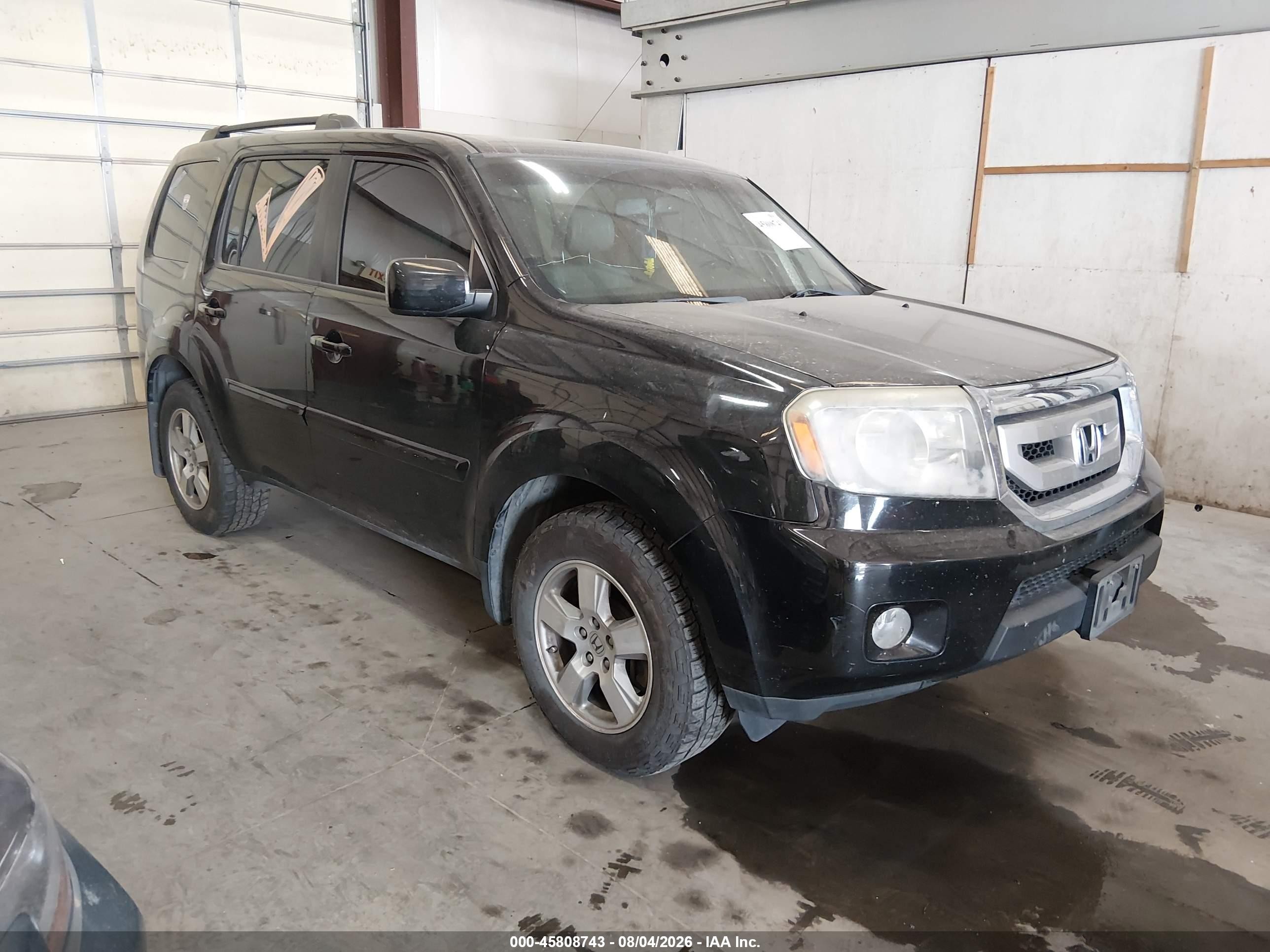 2011 Honda Pilot Ex-l Black vin: 5FNYF4H71BB010938
