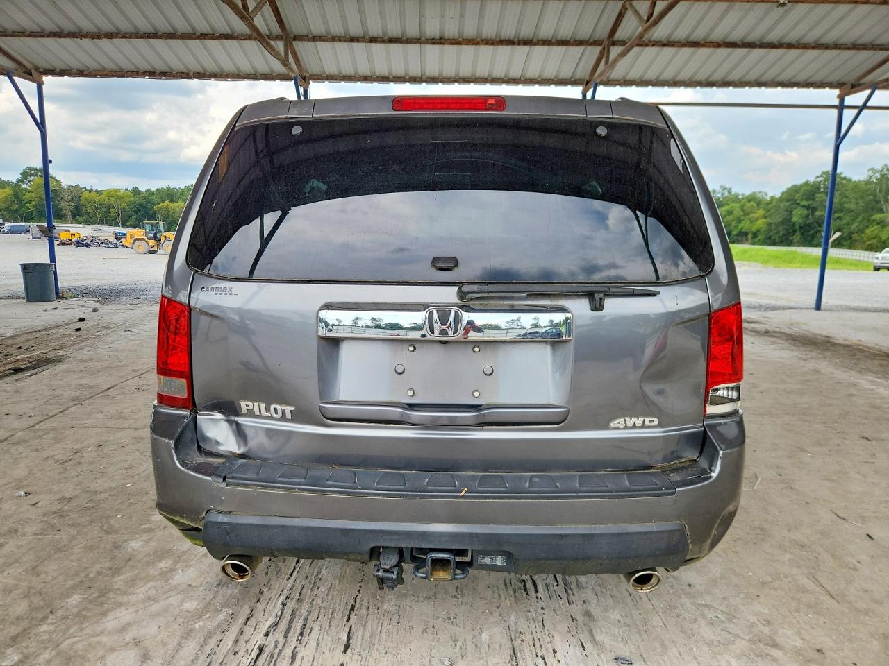 2011 Honda Pilot Exln Gray vin: 5FNYF4H71BB059699