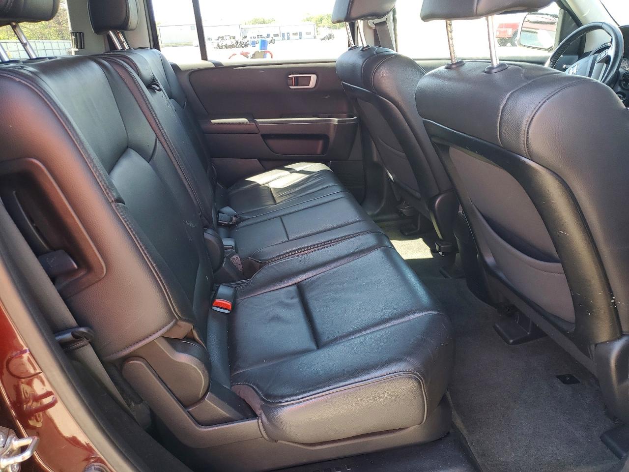 2015 Honda Pilot Exln Maroon vin: 5FNYF4H71FB049664