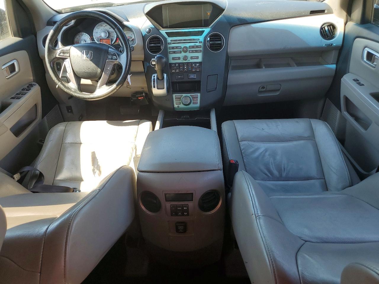 2011 Honda Pilot Exln Gray vin: 5FNYF4H72BB014948