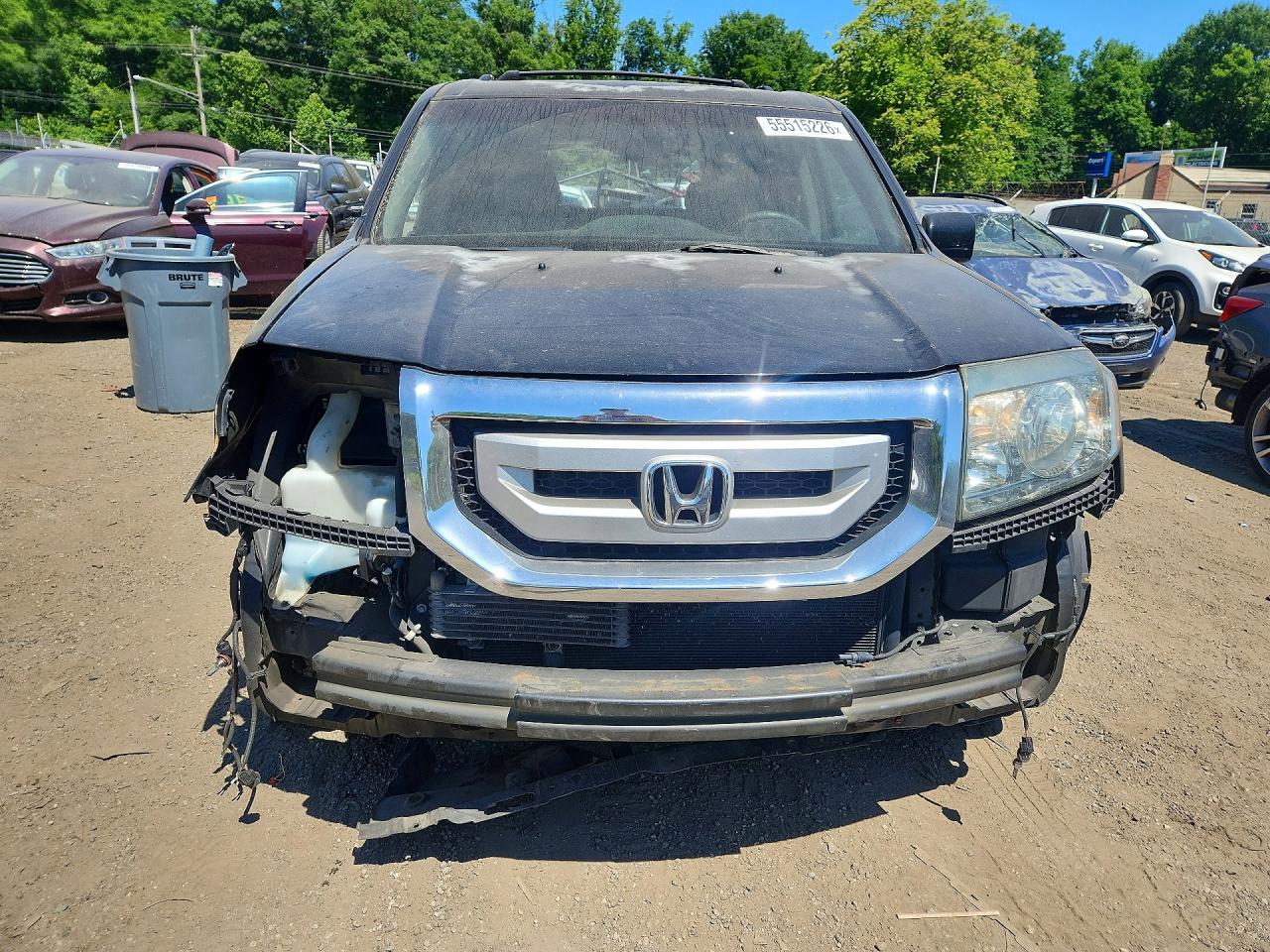2011 Honda Pilot Exln Черный vin: 5FNYF4H72BB021785