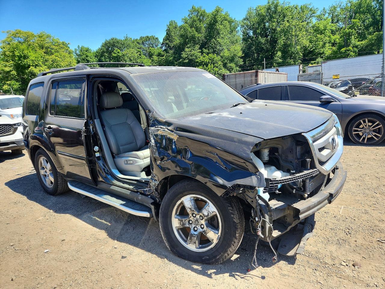2011 Honda Pilot Exln Черный vin: 5FNYF4H72BB021785
