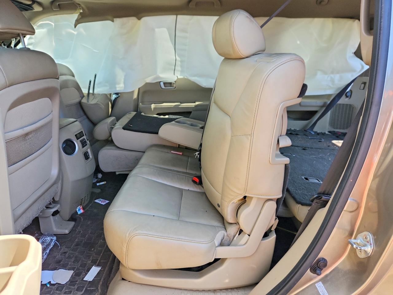 2011 Honda Pilot Exln Tan vin: 5FNYF4H72BB044063