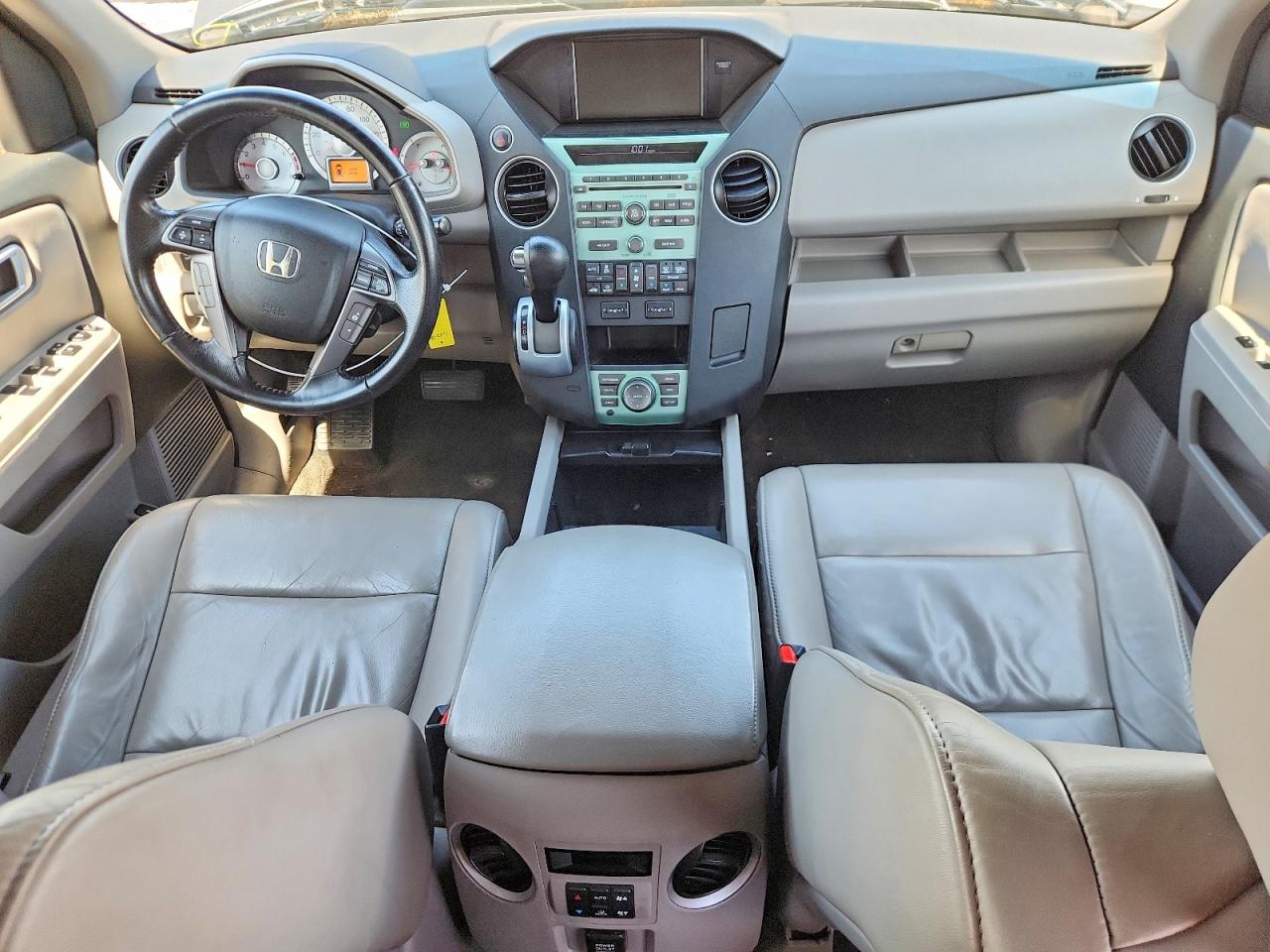 2011 Honda Pilot Exln Gray vin: 5FNYF4H72BB051711