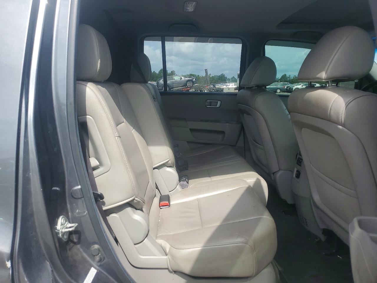2012 Honda Pilot Exln Gray vin: 5FNYF4H72CB032755