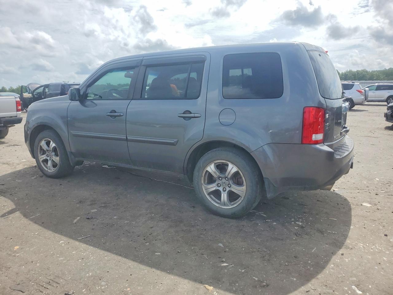 2012 Honda Pilot Exln Gray vin: 5FNYF4H72CB032755