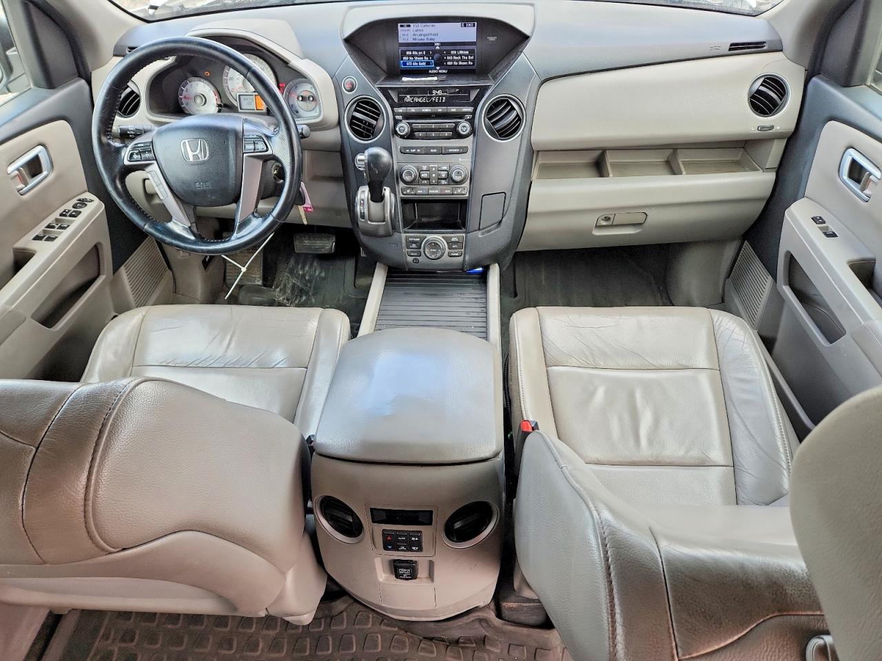 2013 Honda Pilot Exln Белый vin: 5FNYF4H72DB015844