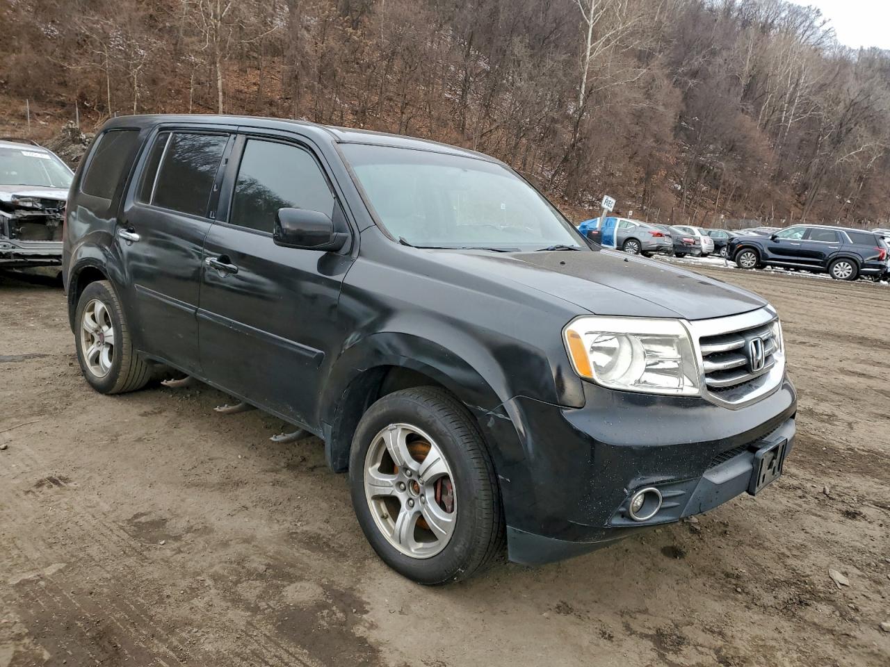 2013 Honda Pilot Черный vin: 5FNYF4H72DB052697