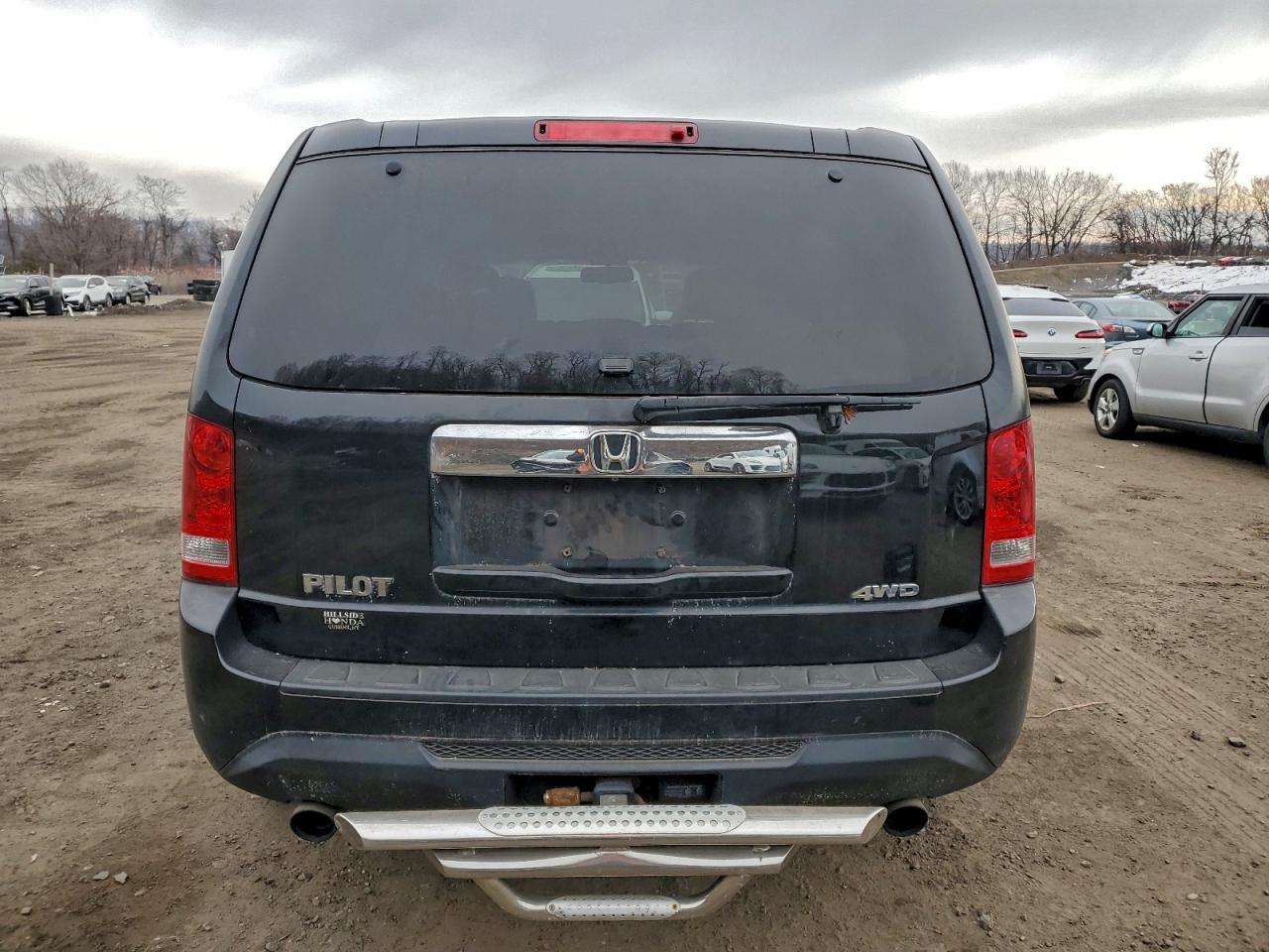 2013 Honda Pilot Черный vin: 5FNYF4H72DB052697