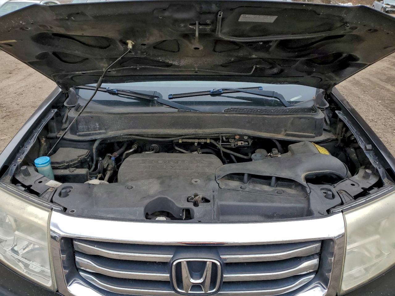 2013 Honda Pilot Черный vin: 5FNYF4H72DB052697
