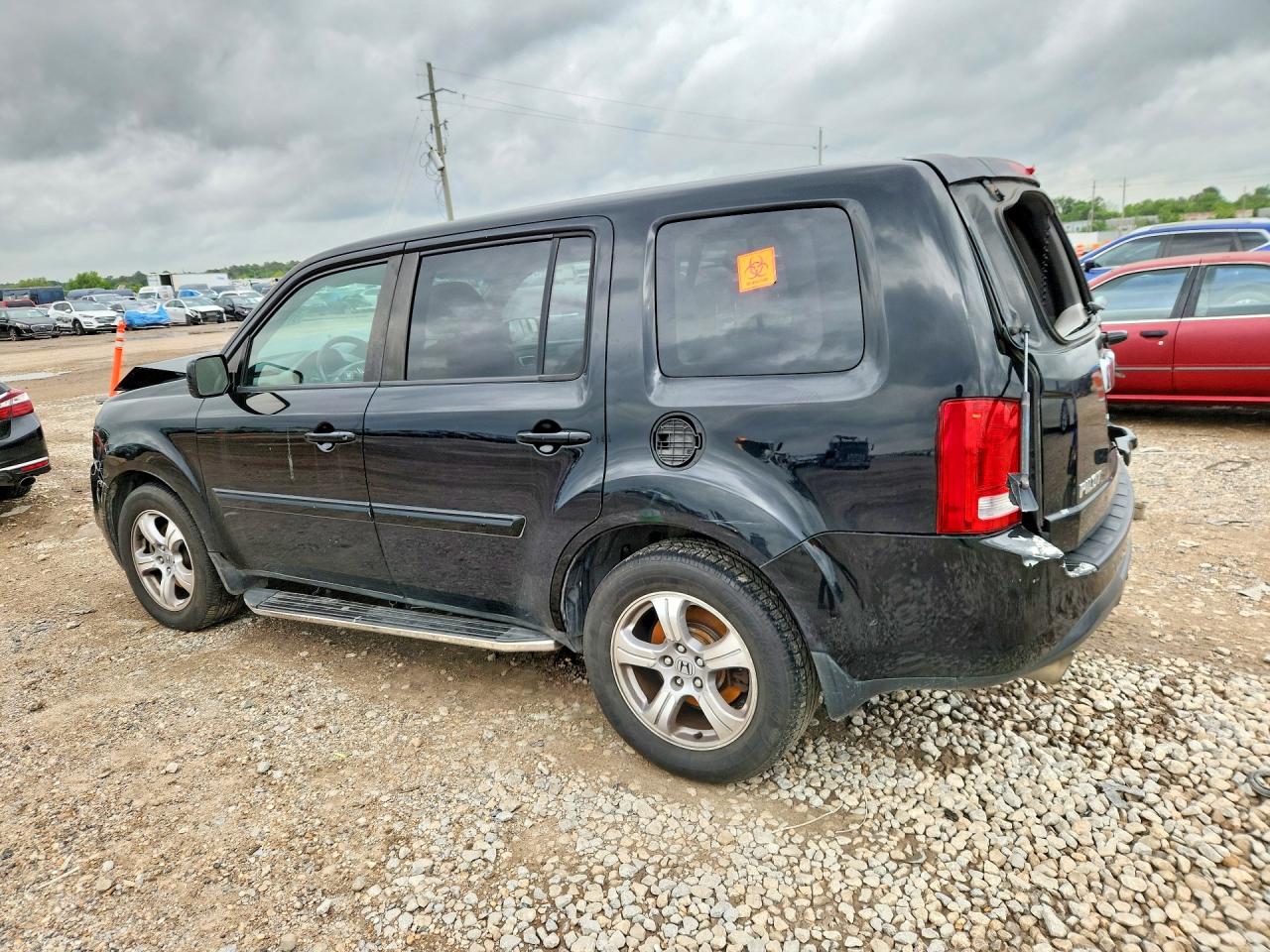 2014 Honda Pilot Exln Black vin: 5FNYF4H72EB015697
