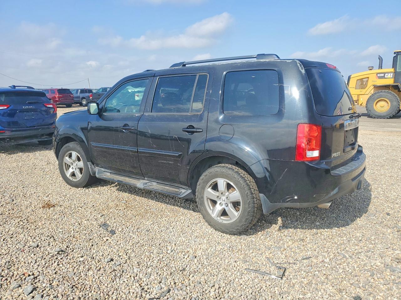 2011 Honda Pilot Exln Black vin: 5FNYF4H73BB069649