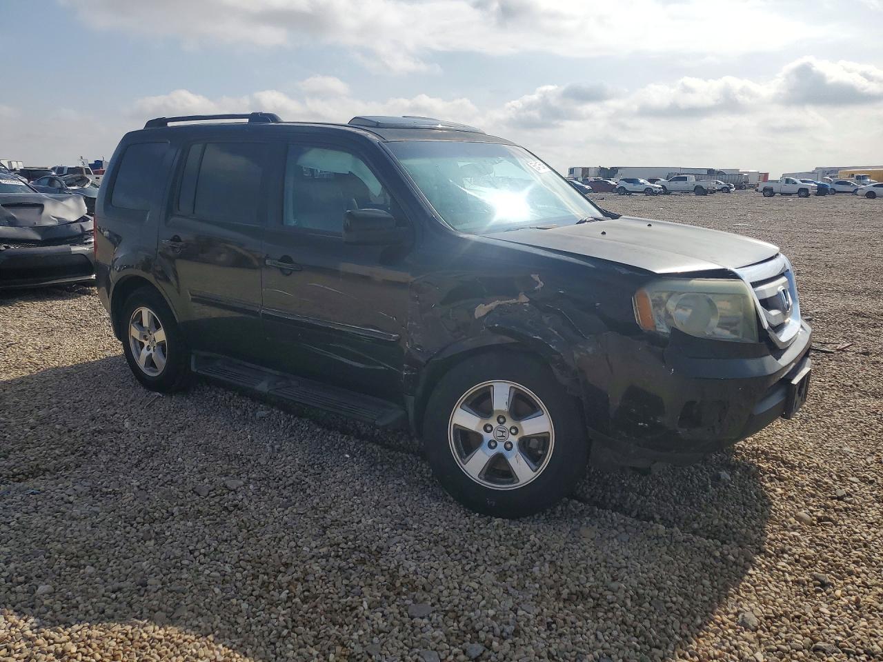 2011 Honda Pilot Exln Black vin: 5FNYF4H73BB069649