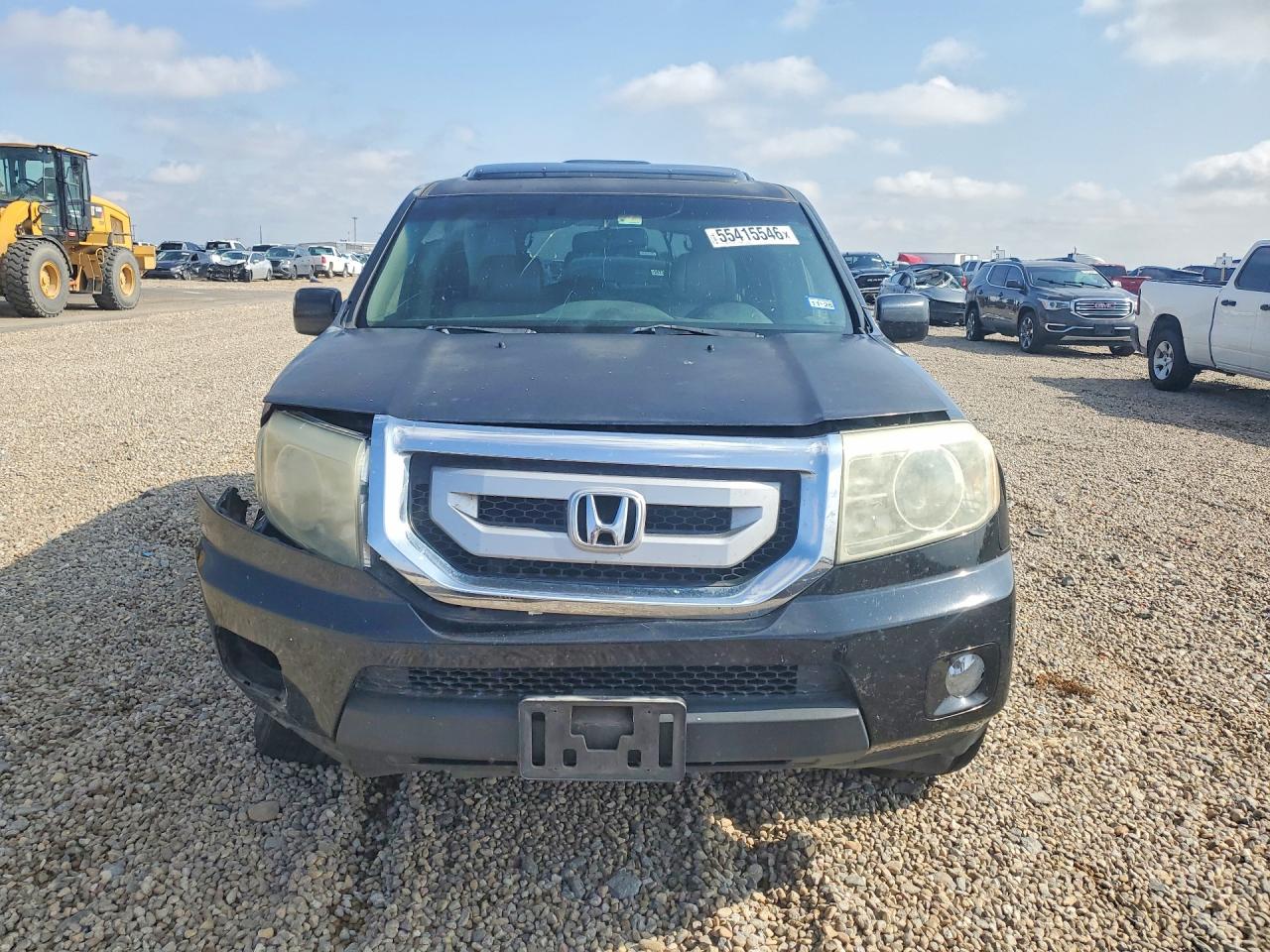 2011 Honda Pilot Exln Black vin: 5FNYF4H73BB069649