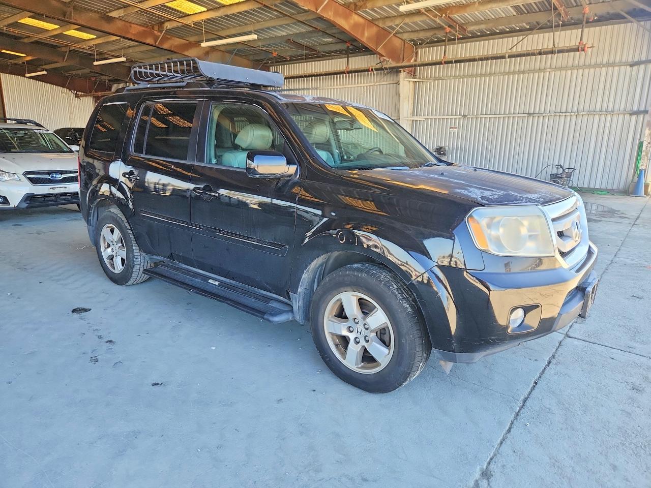 2011 Honda Pilot Exln Black vin: 5FNYF4H73BB096463