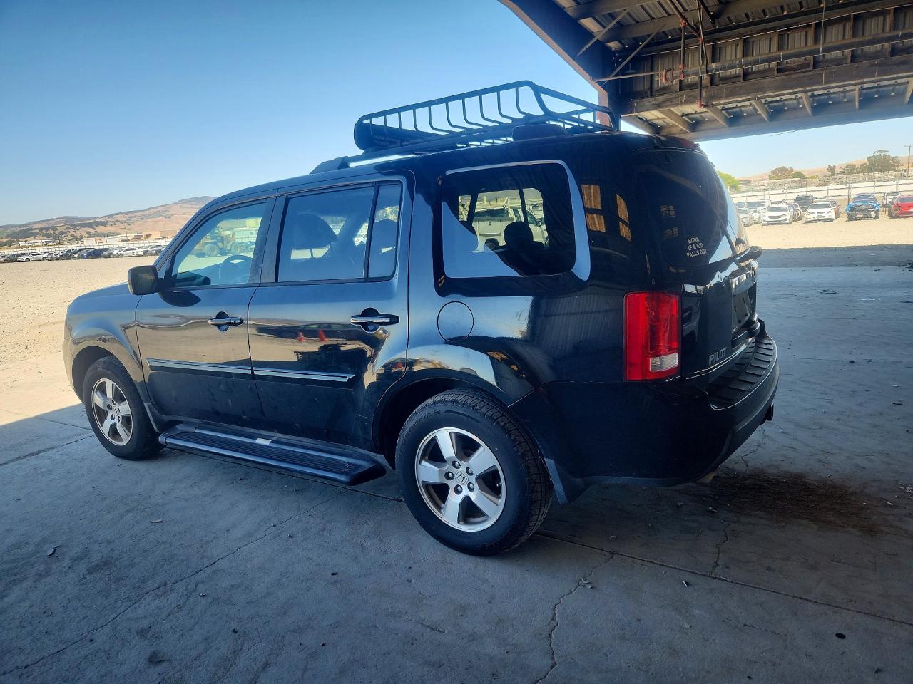 2011 Honda Pilot Exln Black vin: 5FNYF4H73BB096463