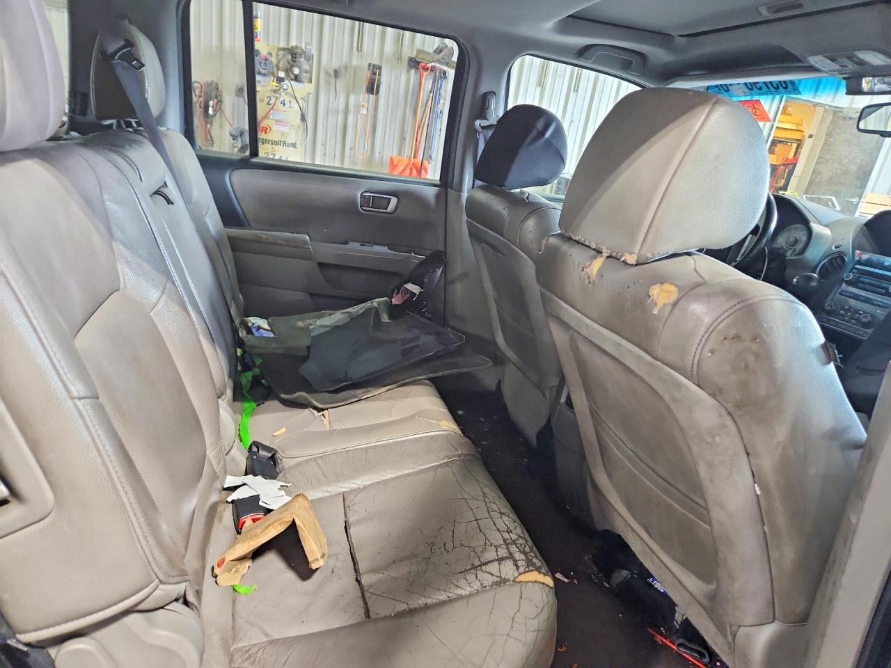 2012 Honda Pilot Exln Black vin: 5FNYF4H73CB005323