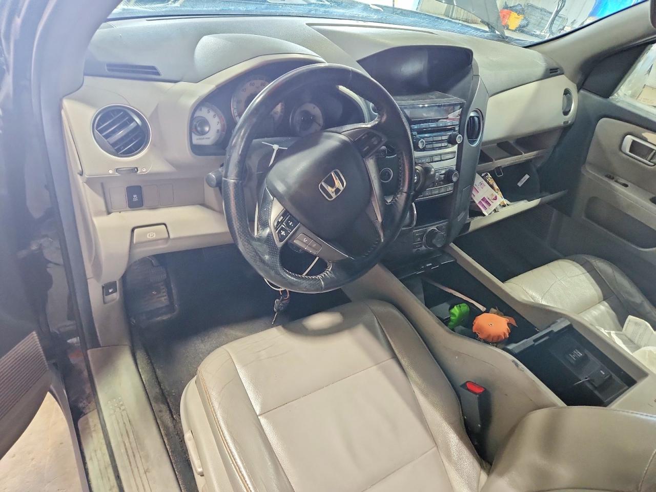 2012 Honda Pilot Exln Black vin: 5FNYF4H73CB005323