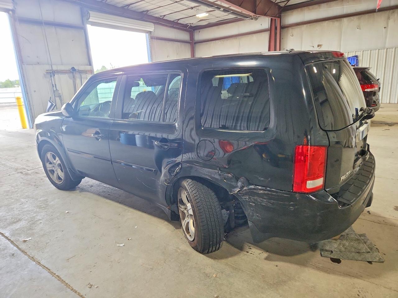 2012 Honda Pilot Exln Black vin: 5FNYF4H73CB005323