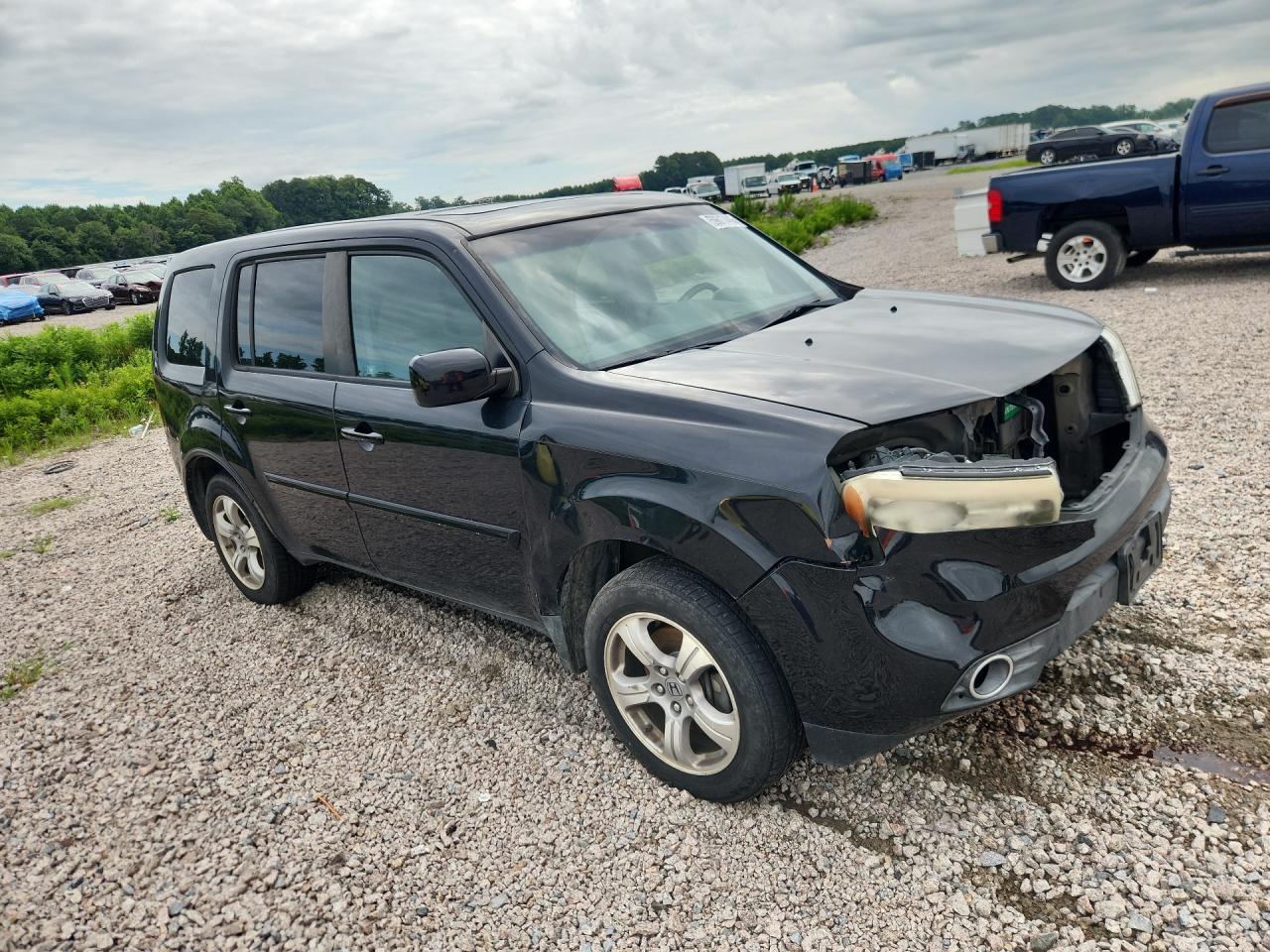 2012 Honda Pilot Exln Угольный vin: 5FNYF4H73CB051752