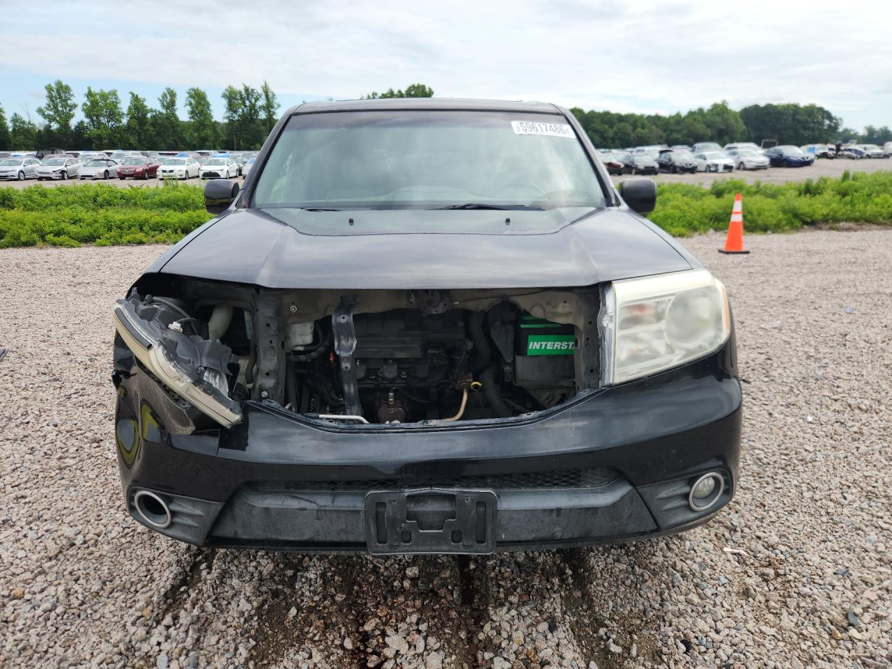 2012 Honda Pilot Exln Угольный vin: 5FNYF4H73CB051752
