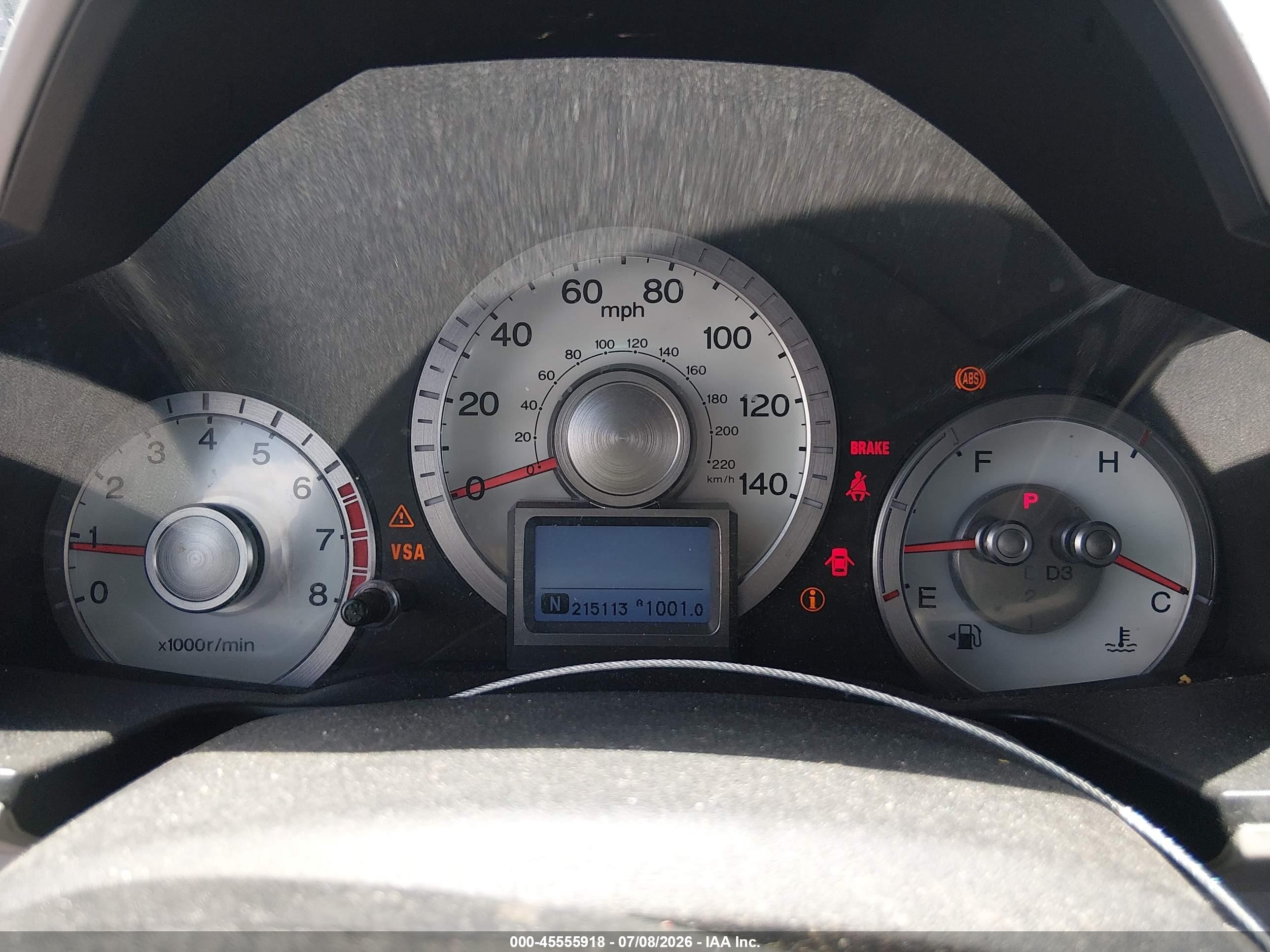 2011 Honda Pilot Ex-l Blue vin: 5FNYF4H74BB054030