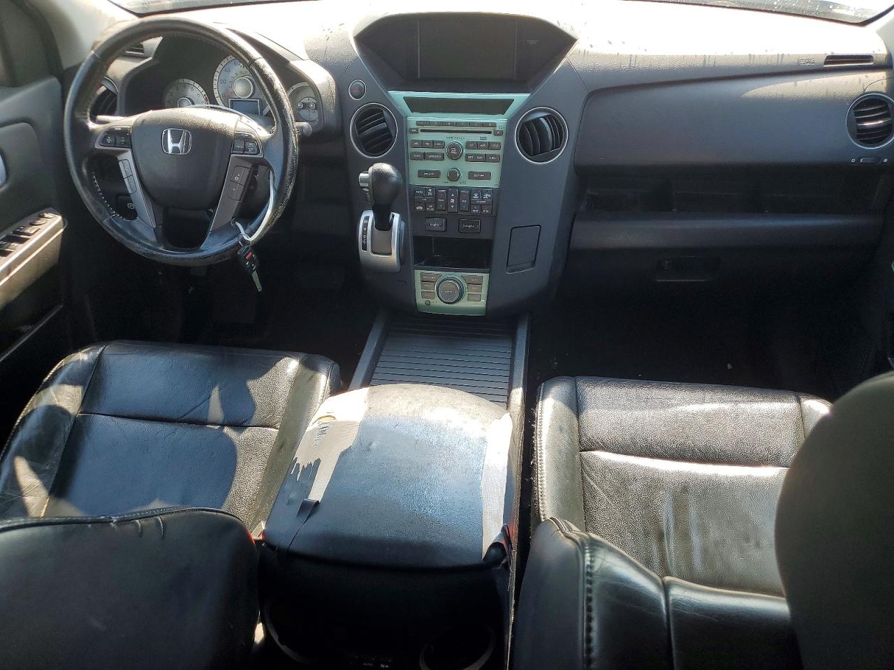 2011 Honda Pilot Exln Gray vin: 5FNYF4H74BB095368
