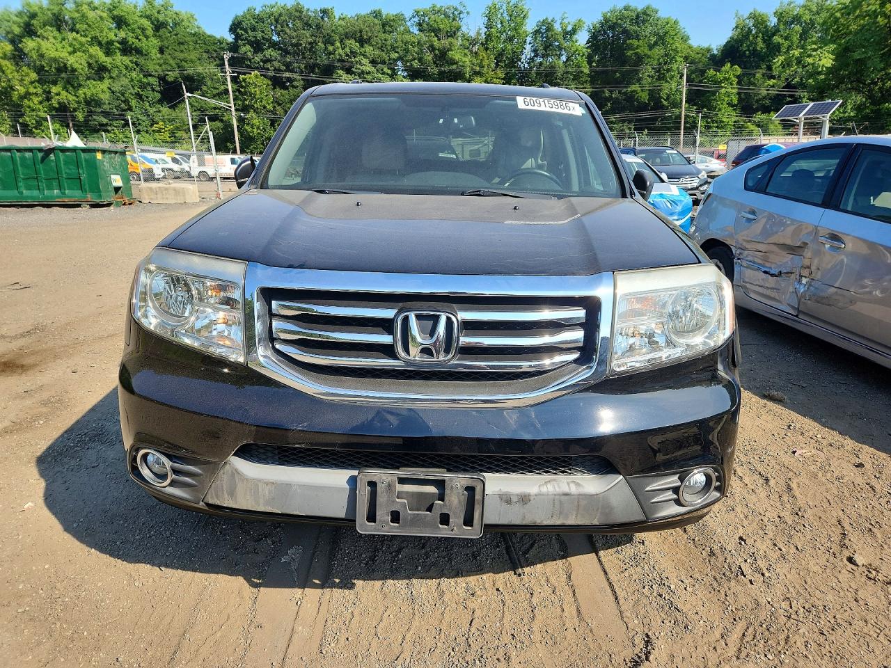 2013 Honda Pilot Exln Black vin: 5FNYF4H74DB013481