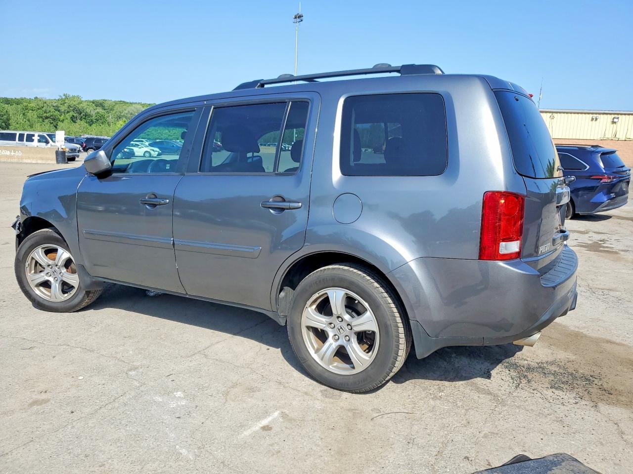 2013 Honda Pilot Exln Charcoal vin: 5FNYF4H74DB053835