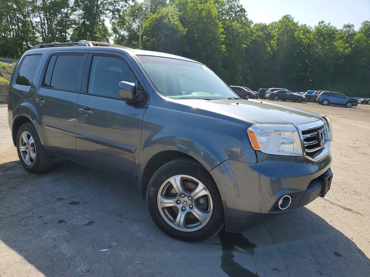 2013 Honda Pilot Exln Charcoal vin: 5FNYF4H74DB053835
