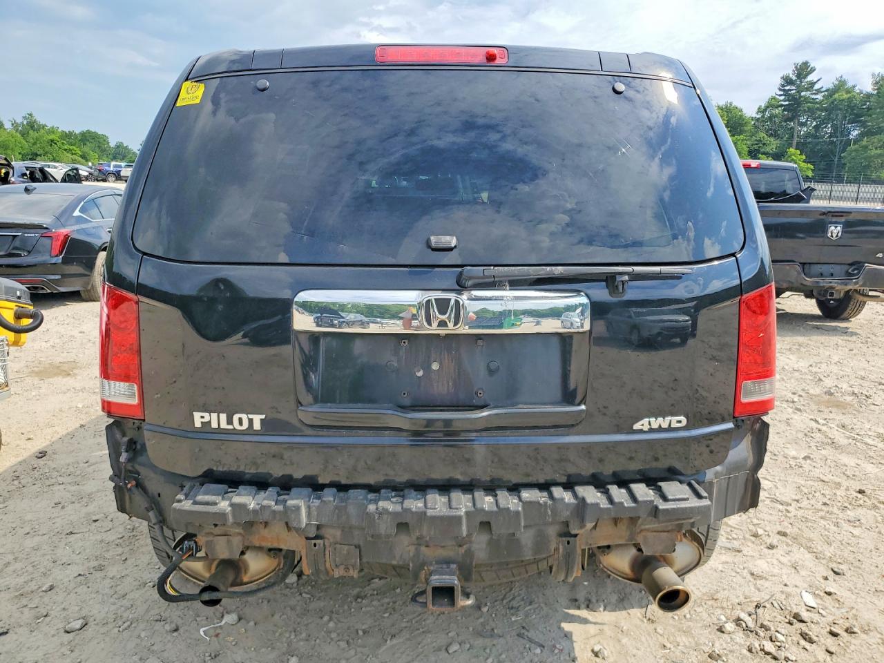 2014 Honda Pilot Exln Black vin: 5FNYF4H74EB021775