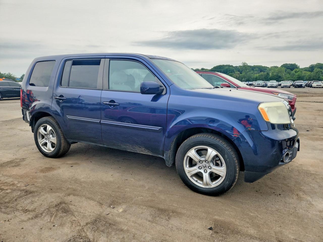 2015 Honda Pilot Exln Blue vin: 5FNYF4H74FB018781
