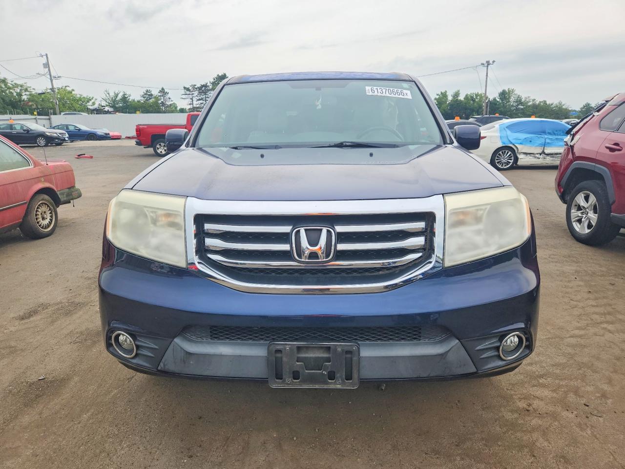 2015 Honda Pilot Exln Blue vin: 5FNYF4H74FB018781