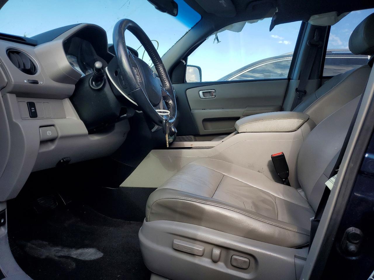2011 Honda Pilot Exln Синий vin: 5FNYF4H75BB062024