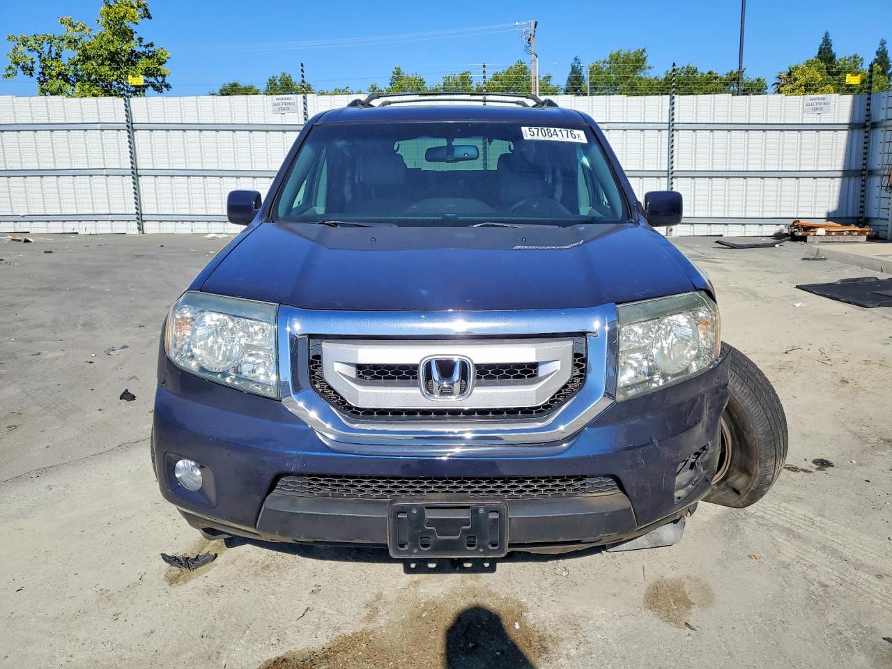 2011 Honda Pilot Exln Синий vin: 5FNYF4H75BB062024