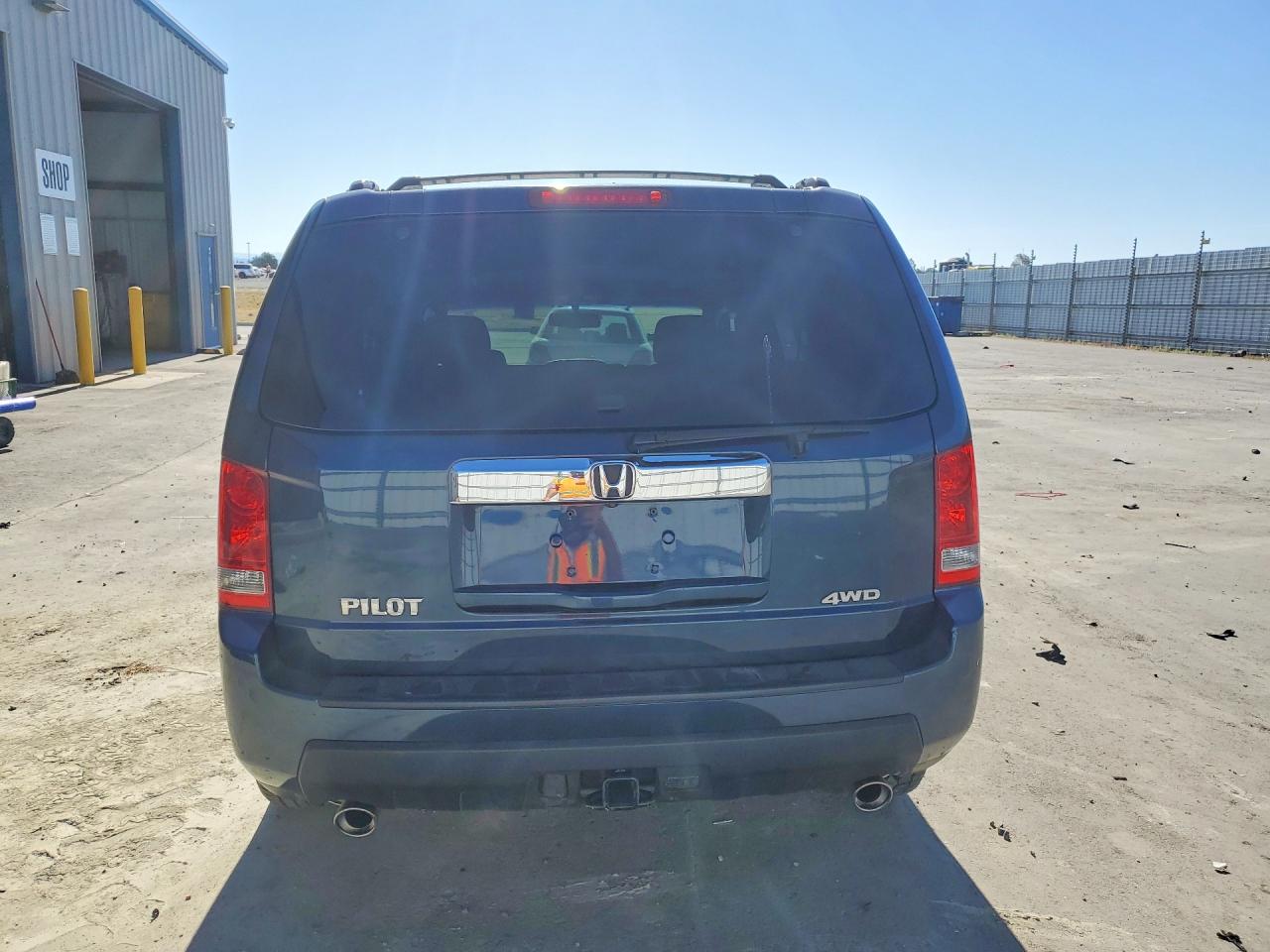 2011 Honda Pilot Exln Синий vin: 5FNYF4H75BB062024