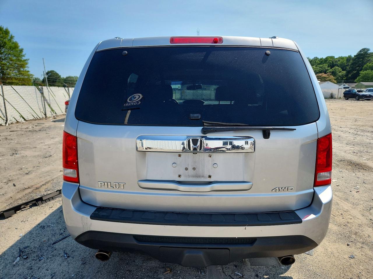 2013 Honda Pilot Exln Silver vin: 5FNYF4H75DB043184