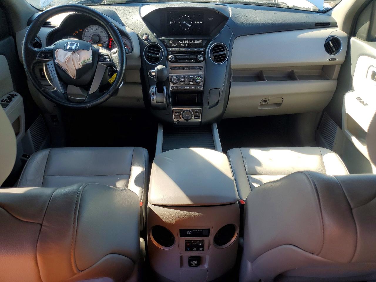 2015 Honda Pilot Exln Silver vin: 5FNYF4H75FB031703