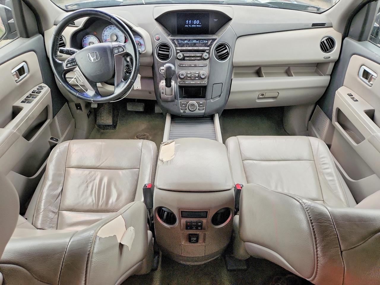 2015 Hond Pilot Черный vin: 5FNYF4H75FB078102