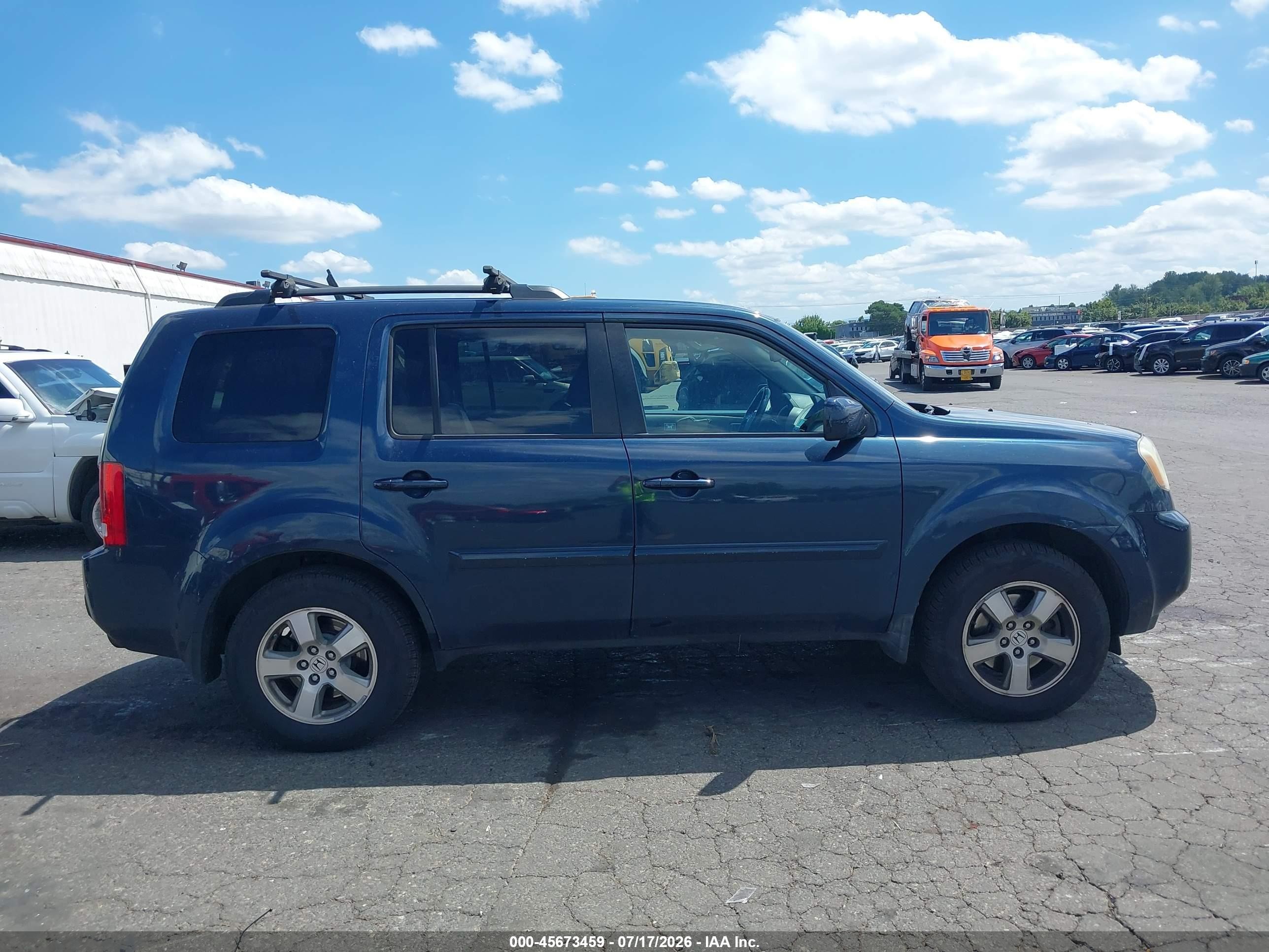 2011 Honda Pilot Ex-l Black vin: 5FNYF4H76BB012944