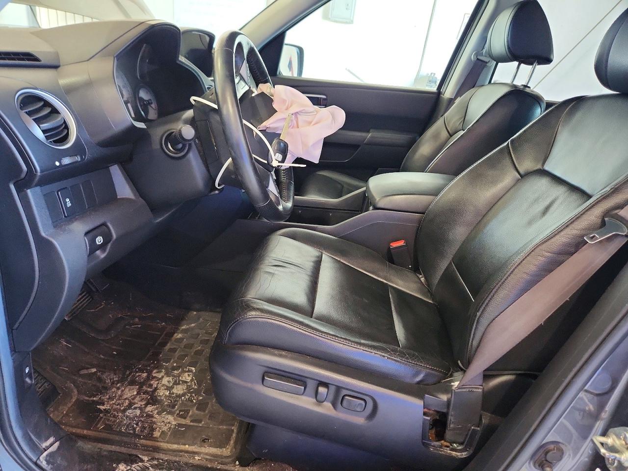 2012 Honda Pilot Exln Gray vin: 5FNYF4H76CB005607