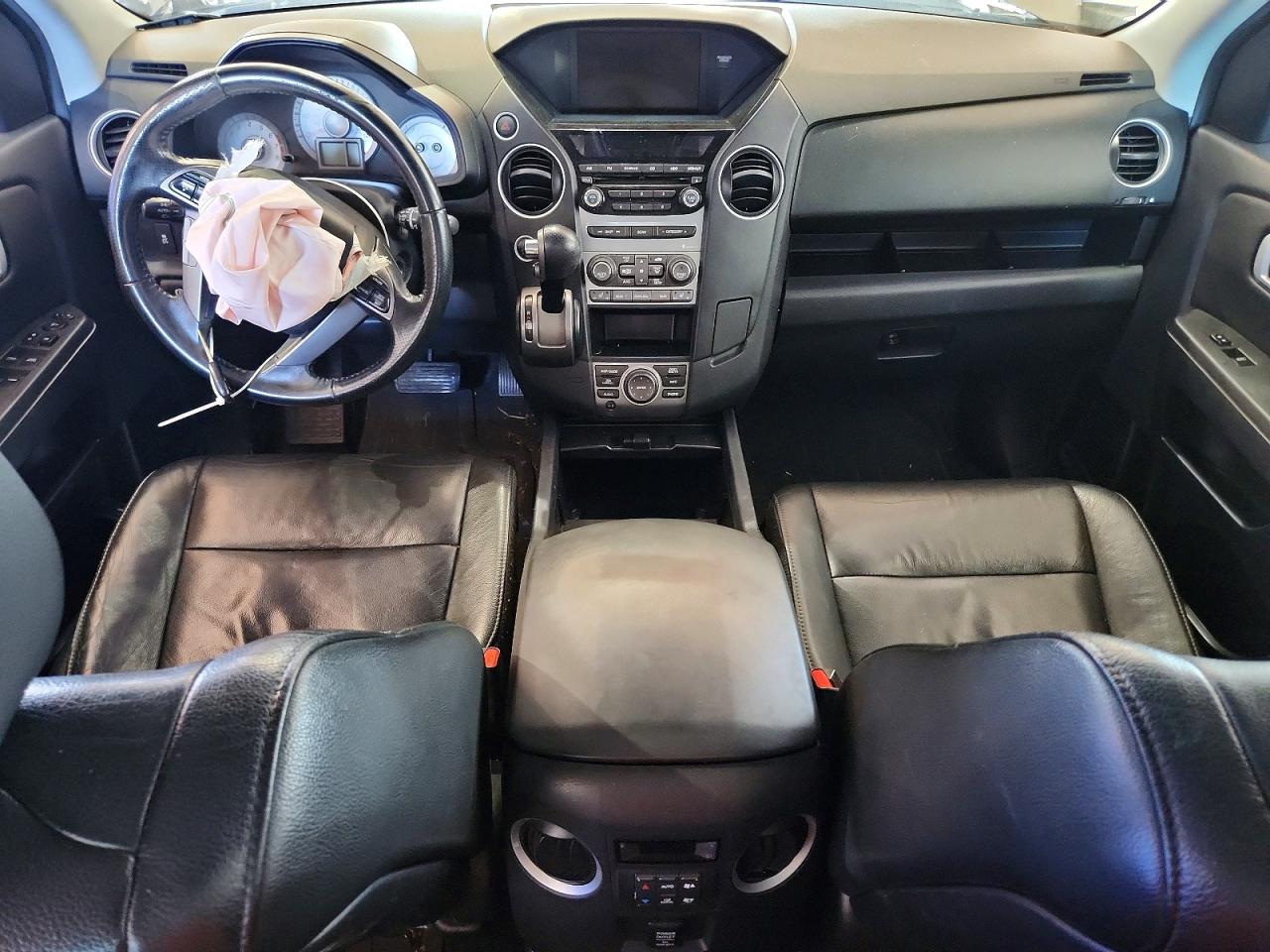 2012 Honda Pilot Exln Gray vin: 5FNYF4H76CB005607