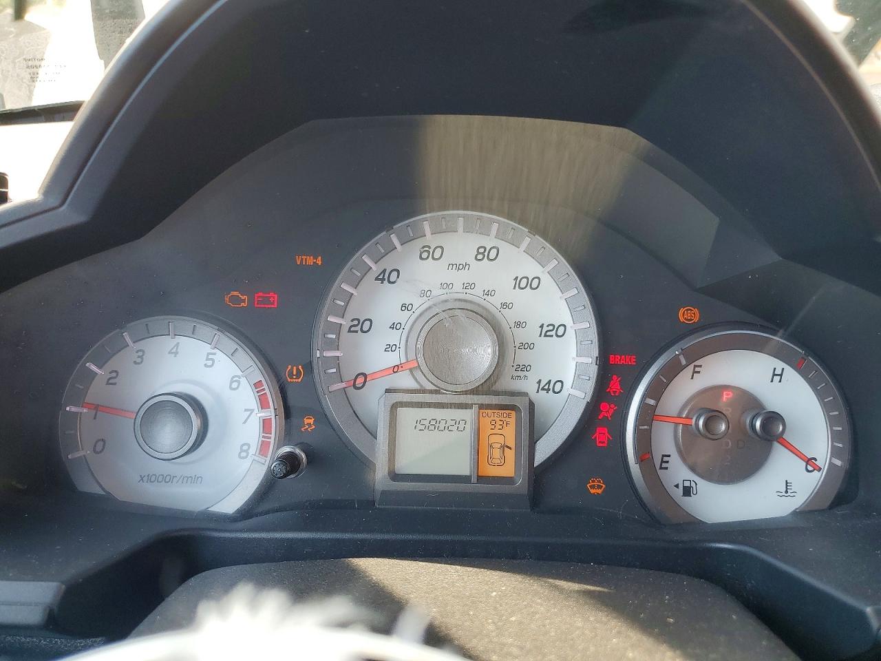 2012 Honda Pilot Exln Gray vin: 5FNYF4H76CB005607