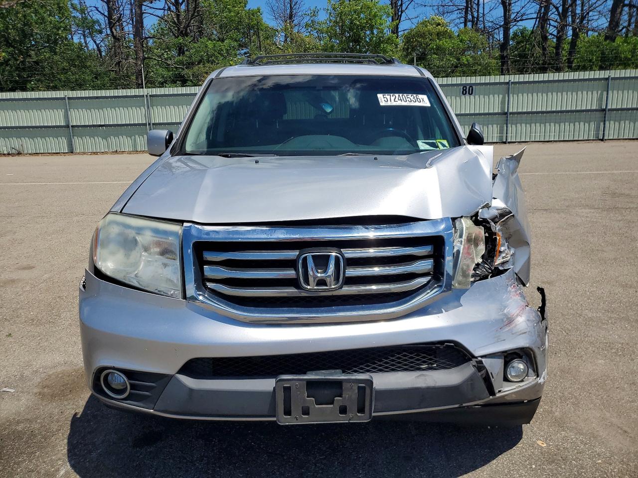 2014 Honda Pilot Ex-l( With Navi) Black vin: 5FNYF4H76EB009143