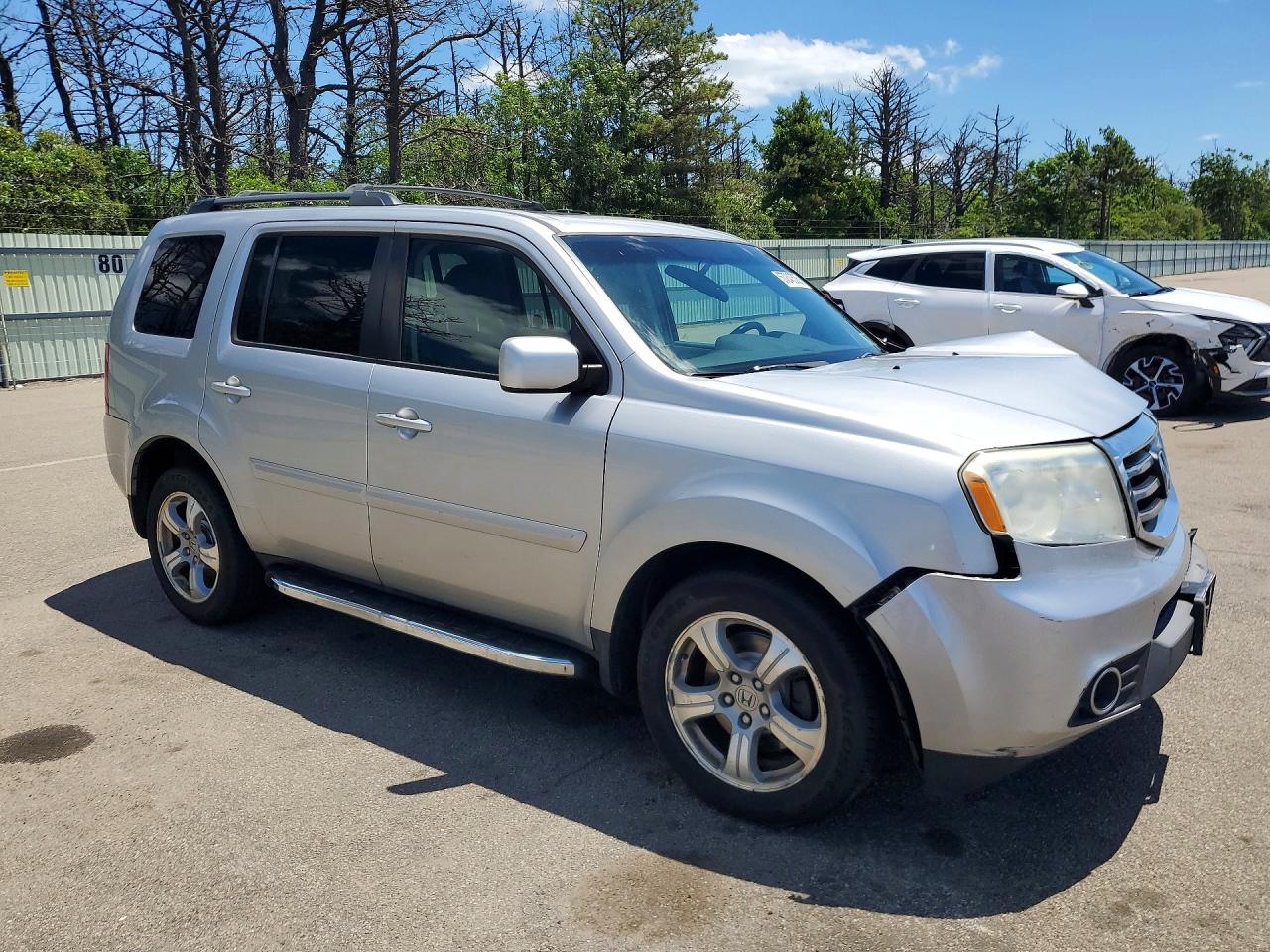 2014 Honda Pilot Ex-l( With Navi) Black vin: 5FNYF4H76EB009143