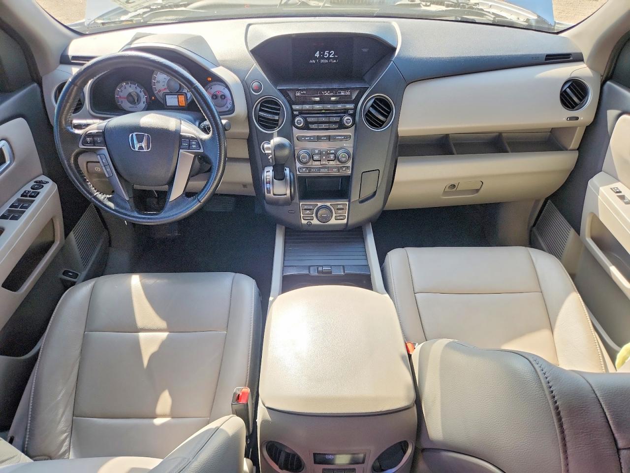 2014 Honda Pilot Exln Silver vin: 5FNYF4H76EB057564