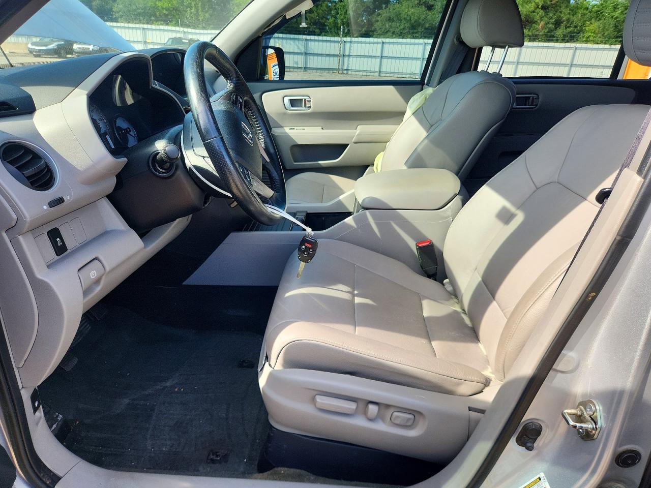 2014 Honda Pilot Exln Silver vin: 5FNYF4H76EB057564