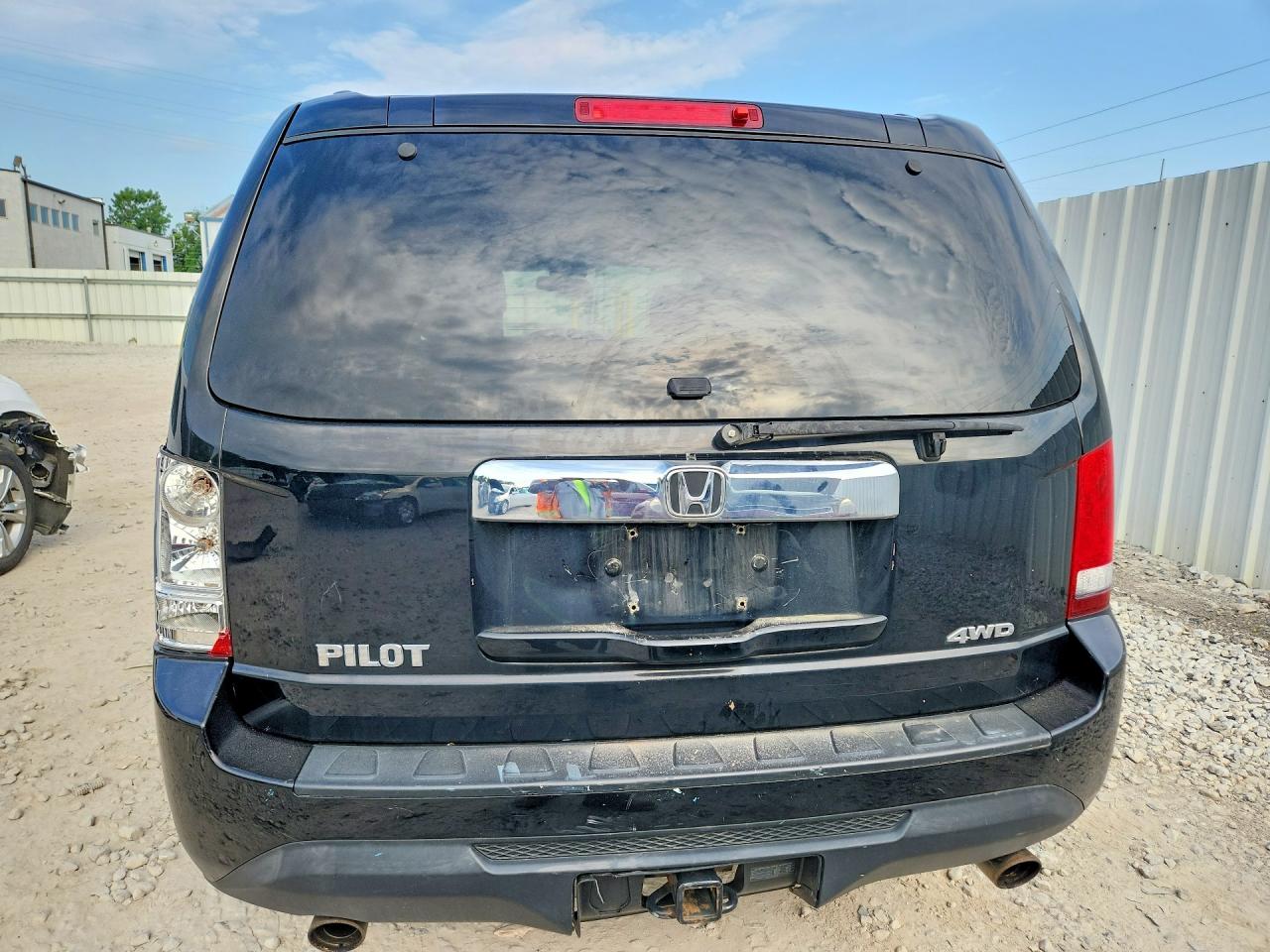 2014 Honda Pilot Exln Black vin: 5FNYF4H77EB001181