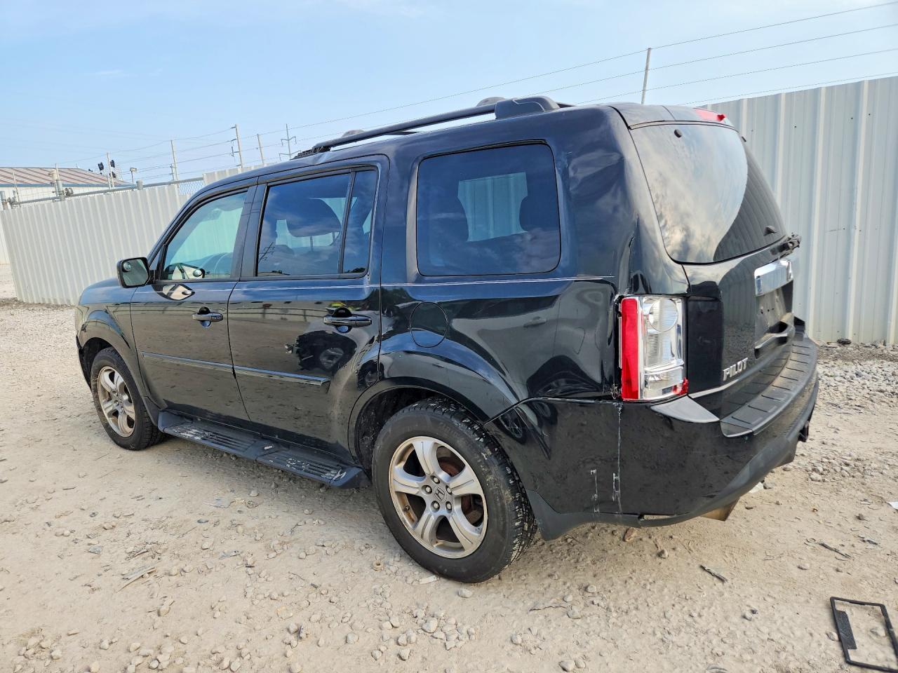 2014 Honda Pilot Exln Black vin: 5FNYF4H77EB001181