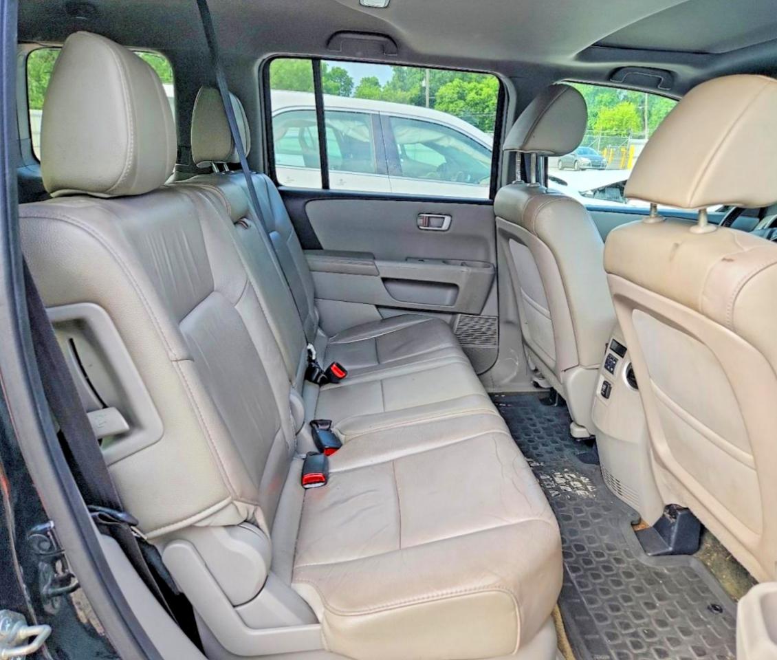 2014 Honda Pilot Exln Black vin: 5FNYF4H77EB001181